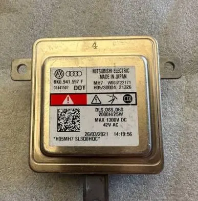 Audi A4 S4 B8 8K Headlight ballast module Xenon 8K0941597F 01441507 W003T22171