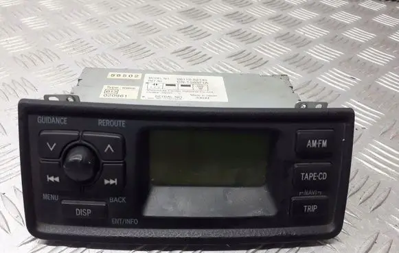 Toyota Yaris Screen/display/small screen 86110-52140