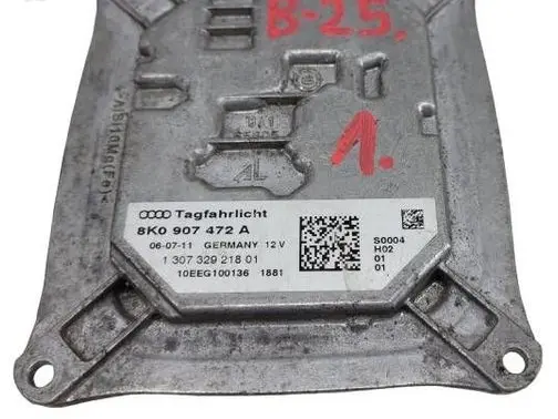 Audi A4 S4 B8 8K Headlight ballast module Xenon 8K0907472A