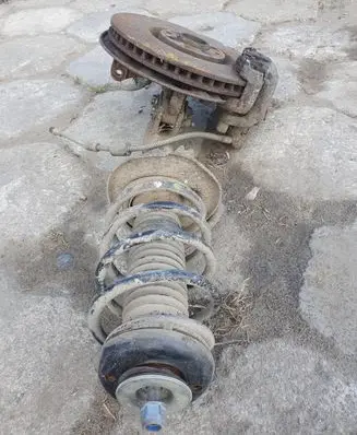Citroen DS4 Front shock absorber with coil spring MCPHERSON