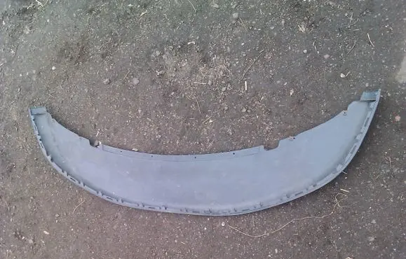 Volkswagen Polo IV 9N3 Front bumper lip 6Q0805903B