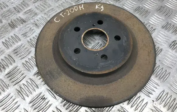 Lexus CT 200H Rear brake disc