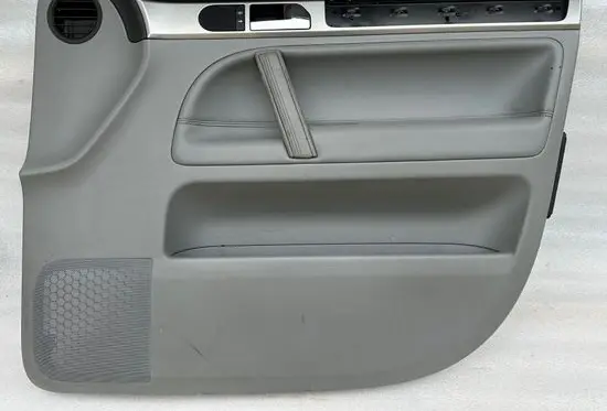 Volkswagen Touareg I Front door card panel trim 7L6867012 7L68190870