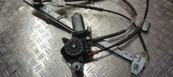 Sliding door window regulator with motor