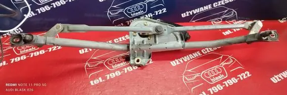Audi A6 S6 C5 4B Front wiper linkage and motor 4B1955023B 4B1955113 1102993