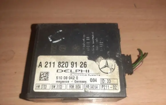 Mercedes-Benz CL C215 Alarm control unit/module A2118209126