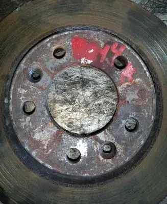 Peugeot 407 Rear brake disc