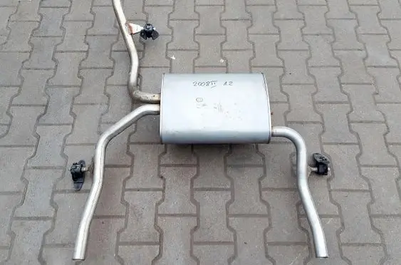 Peugeot 2008 II Rear muffler/silencer tail pipe 