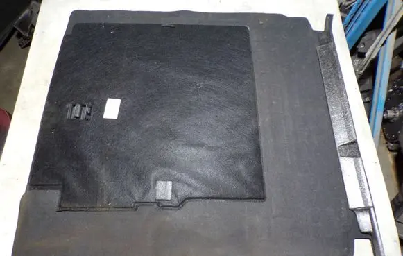 Volkswagen PASSAT B7 Trunk/boot mat liner 3C5863463AC