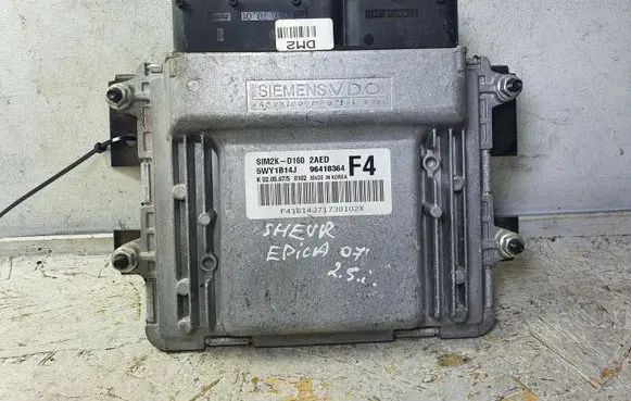 Chevrolet Epica Engine control unit/module 96418364 5WY1B14J