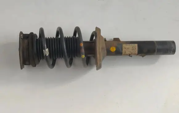 Front shock absorber with coil spring