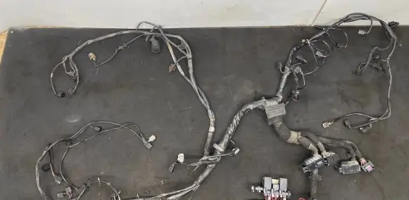 Audi A8 S8 D3 4E Engine installation wiring loom 4E1971713DK 3C0906385 3C0906379