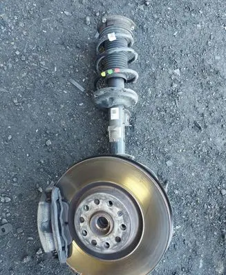Volkswagen Tiguan Front shock absorber with coil spring 5QS412021QC