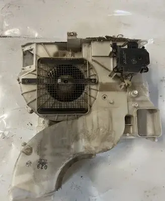 Interior heater climate box assembly