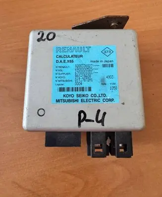 Renault Clio II Power steering control unit/module 8200336827 8200776827 99118600