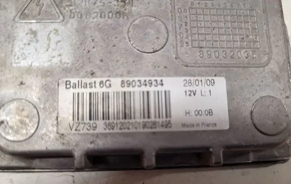 Citroen C5 Headlight ballast module Xenon 89034934 020003ALSI12
