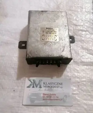 Mercedes-Benz S W126 Seat control module 0008200297