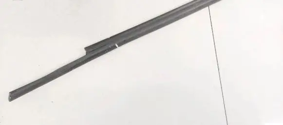 Opel Meriva A Front door glass trim molding 093392729