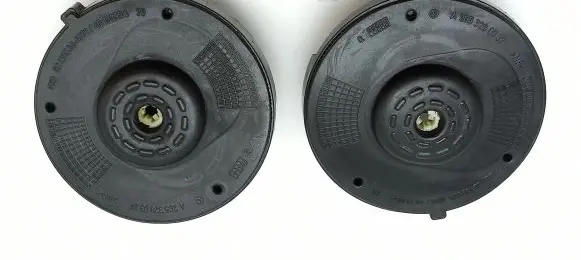 Mercedes-Benz C W205 Rear coil spring rubber mount A2053280337