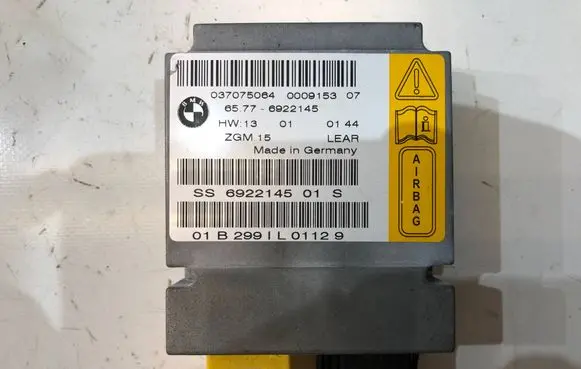 BMW 7 E65 E66 Airbag control unit/module 6922145 037075064