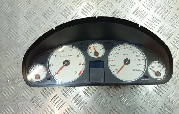 Peugeot 407 Speedometer (instrument cluster) 9651855280