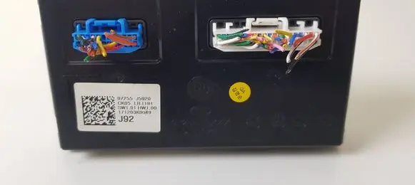 KIA Stinger Other control units/modules 97255J5920 171203K0049