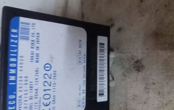 Toyota Avensis Verso Immobilizer control unit/module 8978044030