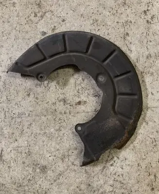 Volkswagen Golf VI Front brake disc dust cover plate 
