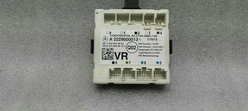 Mercedes-Benz C W205 Door central lock control unit/module A2229000013