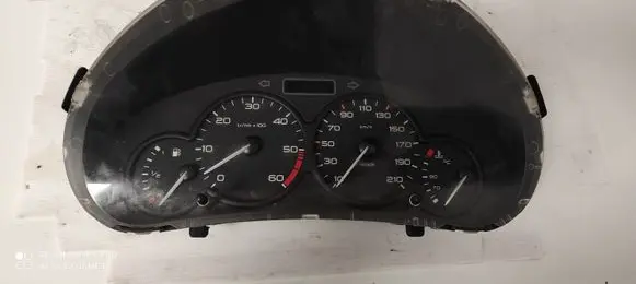 Peugeot 206 Speedometer (instrument cluster) 9651740080