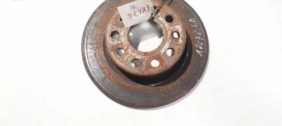 Volkswagen Golf V Rear brake disc neventiliuojamas