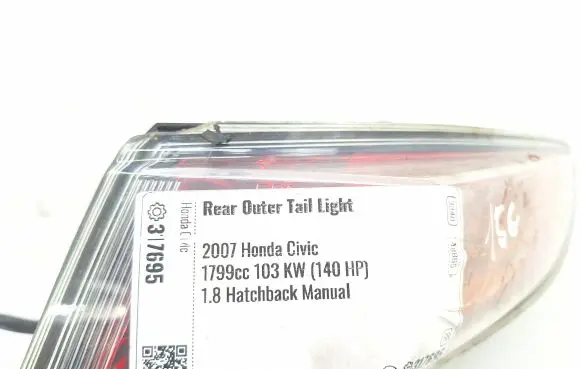 Honda Civic Rear/tail lights BEZEL12BR2