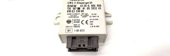 BMW 3 E46 Immobilizer control unit/module 61356905666 05393245 11018705393245