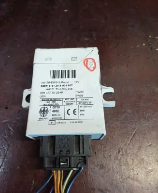 BMW X5 E53 Immobilizer control unit/module 61356905666 60837715J 61356905667