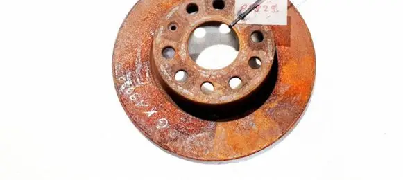 Volkswagen Golf VI Rear brake disc neventiliuojamas