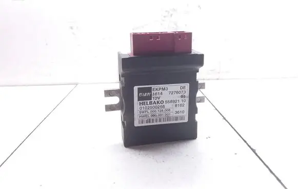 BMW 5 F10 F11 Fuel injection pump control unit/module 16147276073 55892110