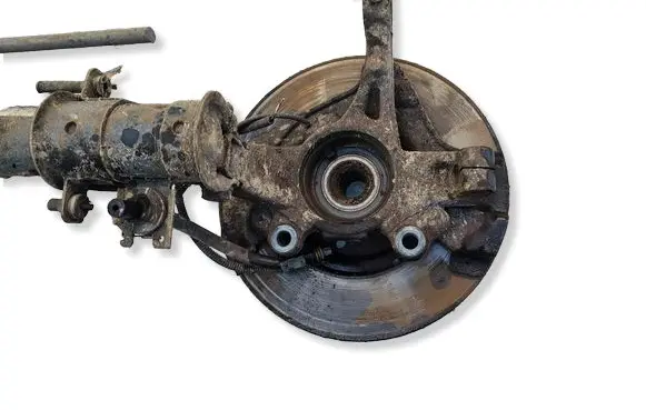 Citroen Nemo Front wheel hub spindle knuckle 