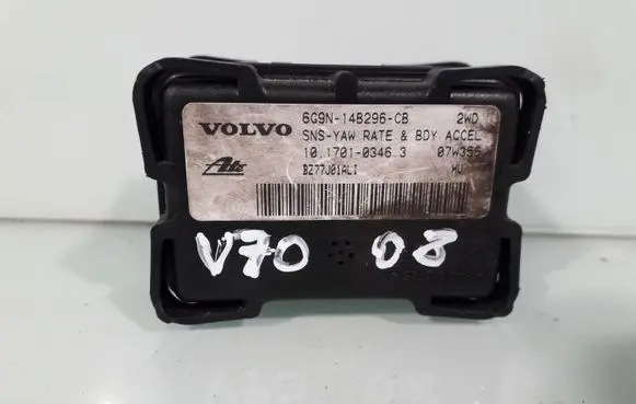 ESP acceleration yaw rate sensor