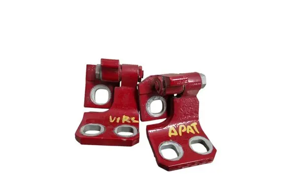 Rear door hinge set