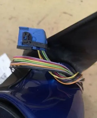 Peugeot 607 Front door electric wing mirror 50130 221048 014091