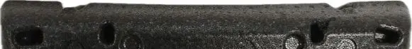 Mercedes-Benz C W203 Front bumper foam support bar A2038854937