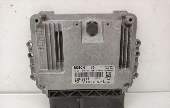 Fiat Sedici Engine control unit/module 51873519 0281016291 LQ5261ABMLE