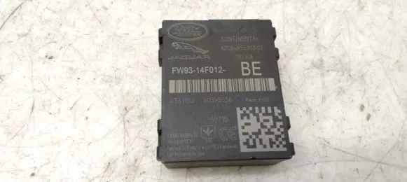 Jaguar XE Tire pressure control unit FW9314F012BE 40398036