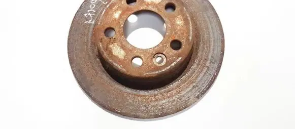 Volkswagen Sharan Rear brake disc neventiliuojamas