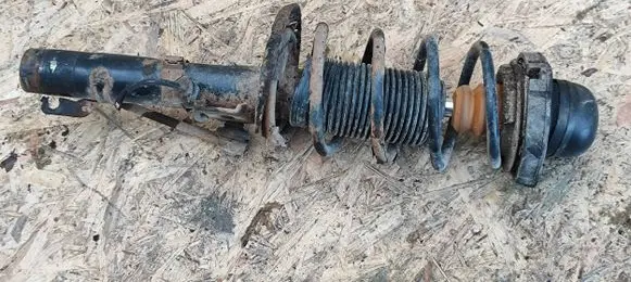 Audi A2 Front shock absorber with coil spring 383330EGT