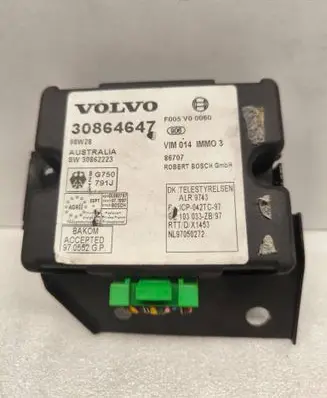 Volvo S40, V40 Immobilizer control unit/module 30864647 F005V00060 30862223
