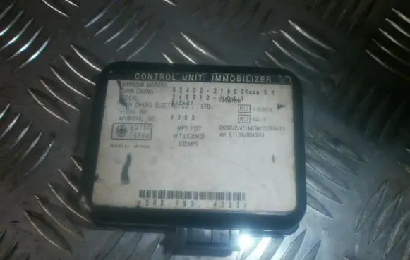 Ford Mondeo MK II Other control units/modules 97BG15K600CA 5WK4712