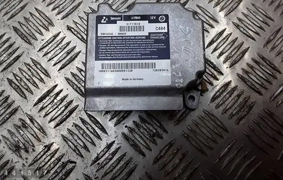 Fiat Stilo Airbag control unit/module 51711816 5WK43342
