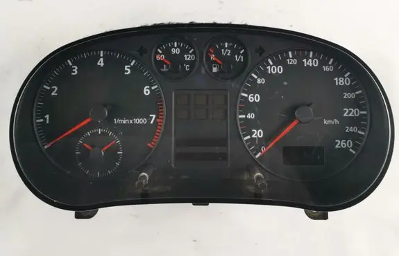 Audi A3 S3 8L Speedometer (instrument cluster) 8L0919860A