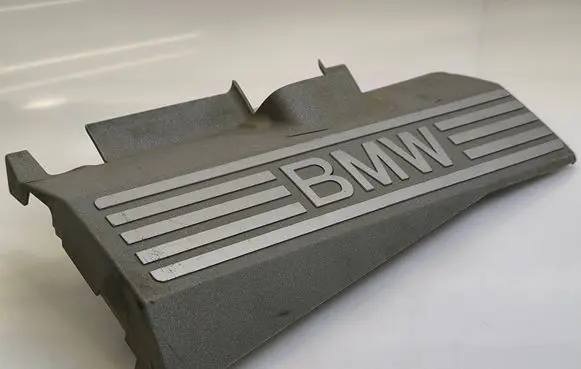 BMW 7 E65 E66 Engine cover (trim) 11127508778 PA6MXGF30